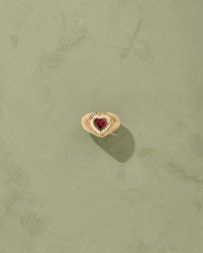 Ring Gini Bague Grenat