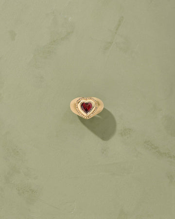 Ring Gini Bague Grenat