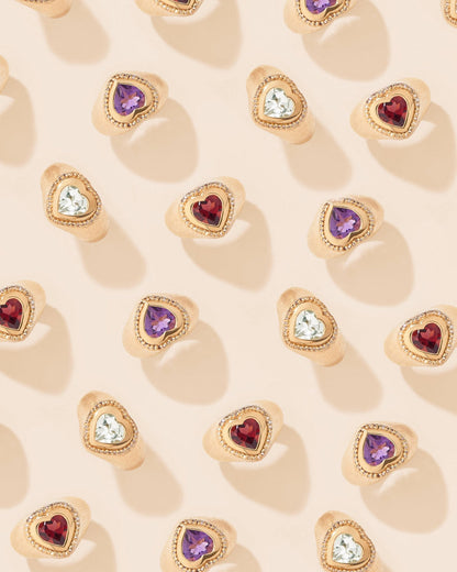 Ring Gini Bague Grenat