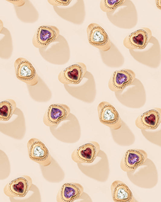 Ring Gini Bague Grenat