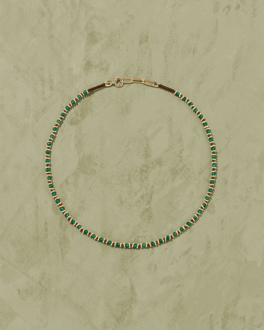 Necklace Kamala Collier Malachite