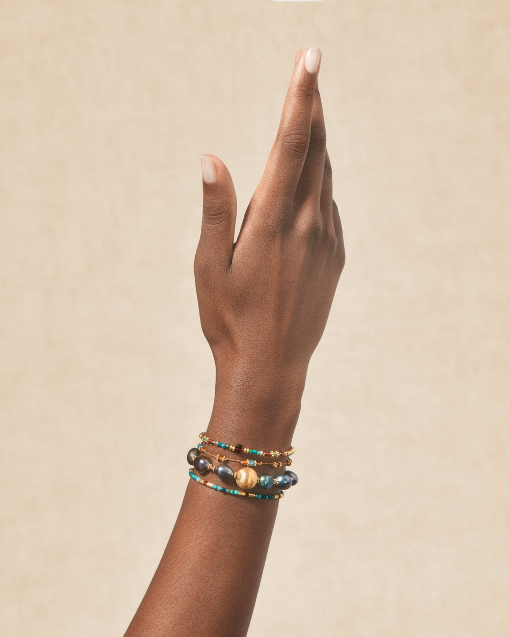 Bracelet Rama Bracelet Grenat-Chrysocolle