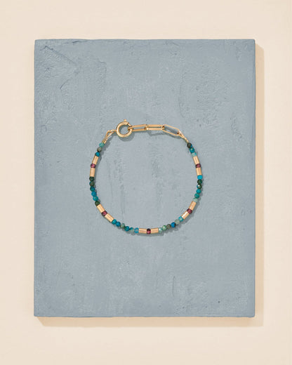 Bracelet Rama Bracelet Grenat-Chrysocolle