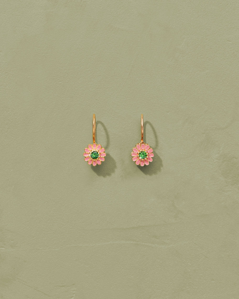 Earring Sai Doreilles Tourmaline-Rose