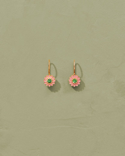 Earring Sai Doreilles Tourmaline-Rose