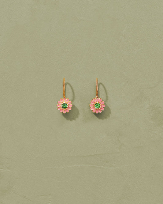 Earring Sai Doreilles Tourmaline-Rose