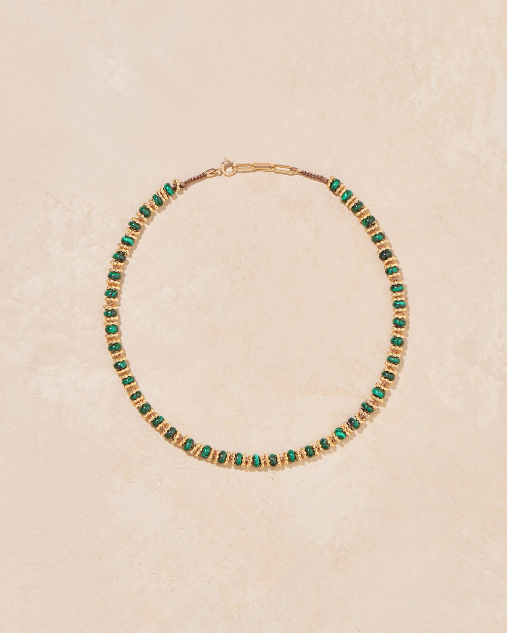 Necklace Seda Collier Malachite
