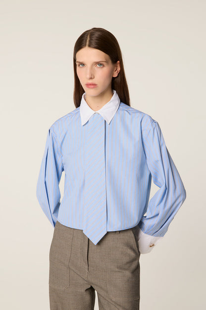 Shirt Cobine Blue-Stripe