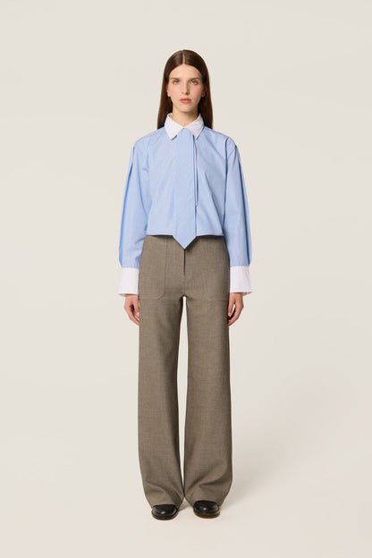 Shirt Cobine Blue-Stripe