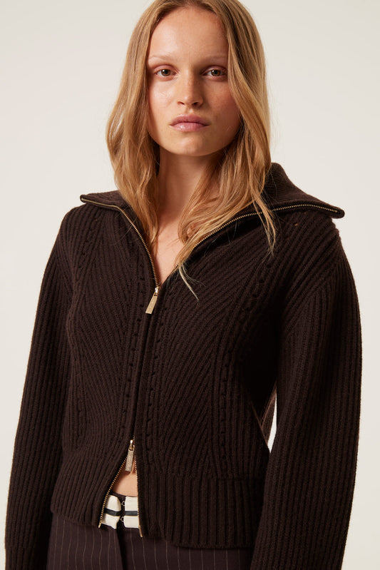 Jacket Mabino Brown