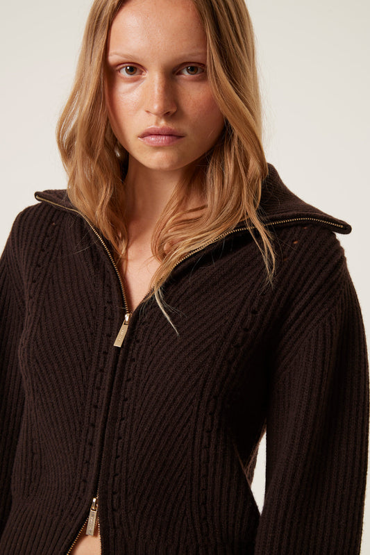 Jacket Mabino Brown