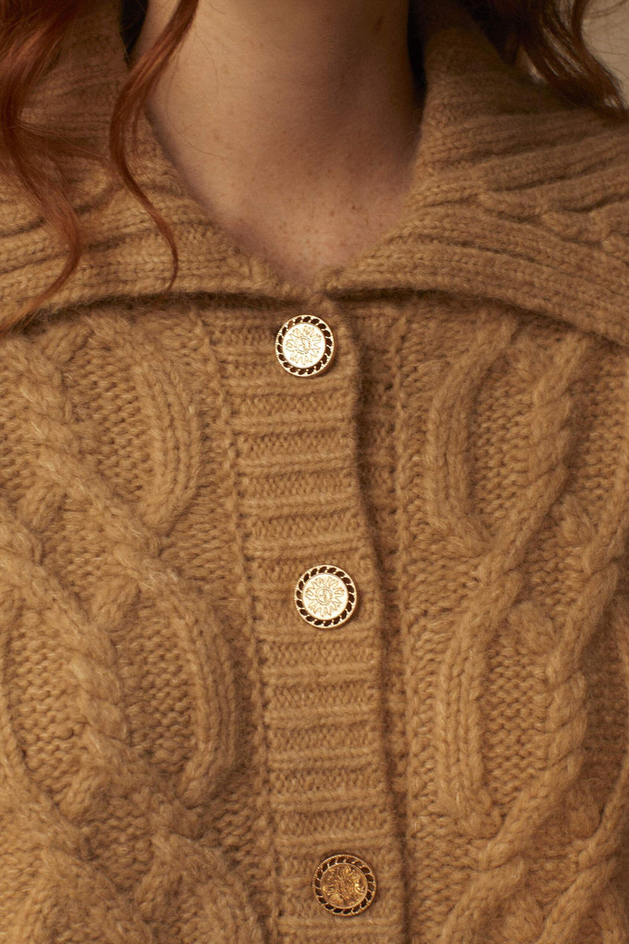 Cardigan Madia Camel