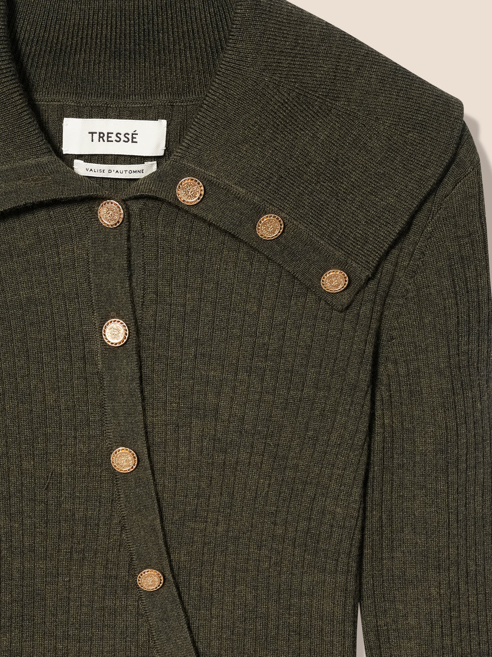 Pullover Moma Flecked-Khaki