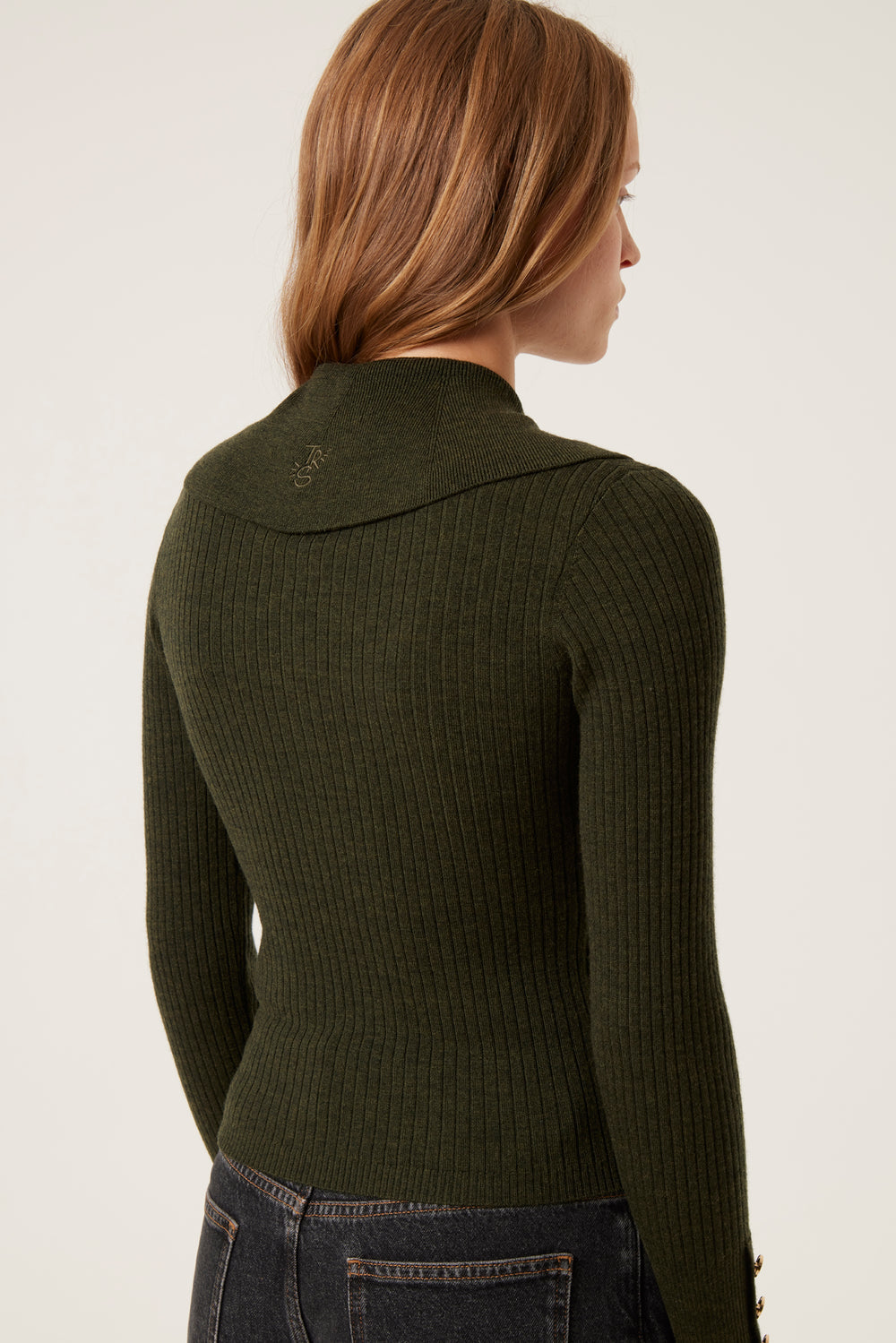 Pullover Moma Flecked-Khaki