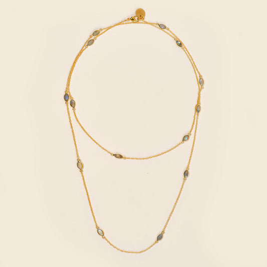 Necklace Carezza Chaine Labradorite