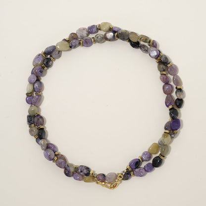 Necklace Willard Collier Charoite