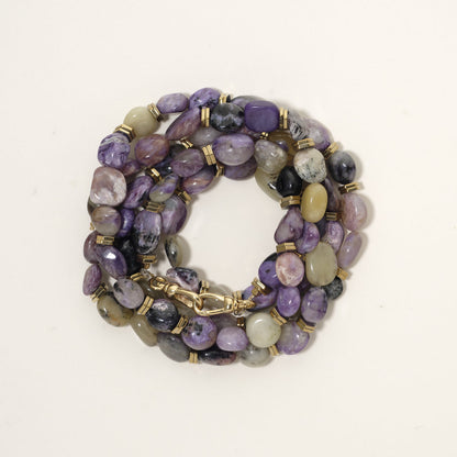 Necklace Willard Collier Charoite