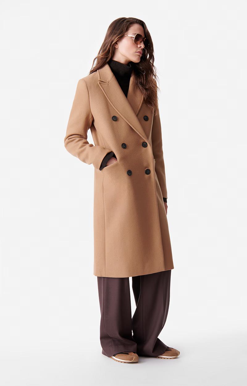 Coat 1hva26-v01708 Camel