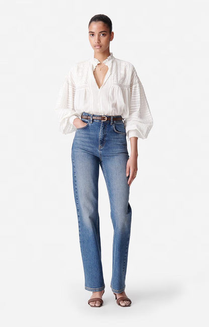 Vanessa Bruno | Dahlia Blouse - Black Cotton Noir