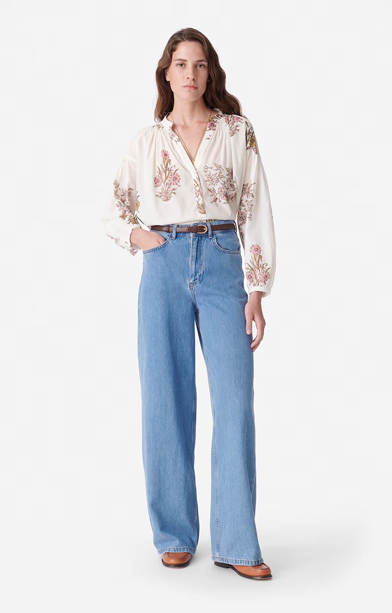 Jeans 3eva66-v04012 Indigo-Clair
