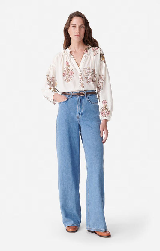 Jeans 3eva66-v04012 Indigo-Clair