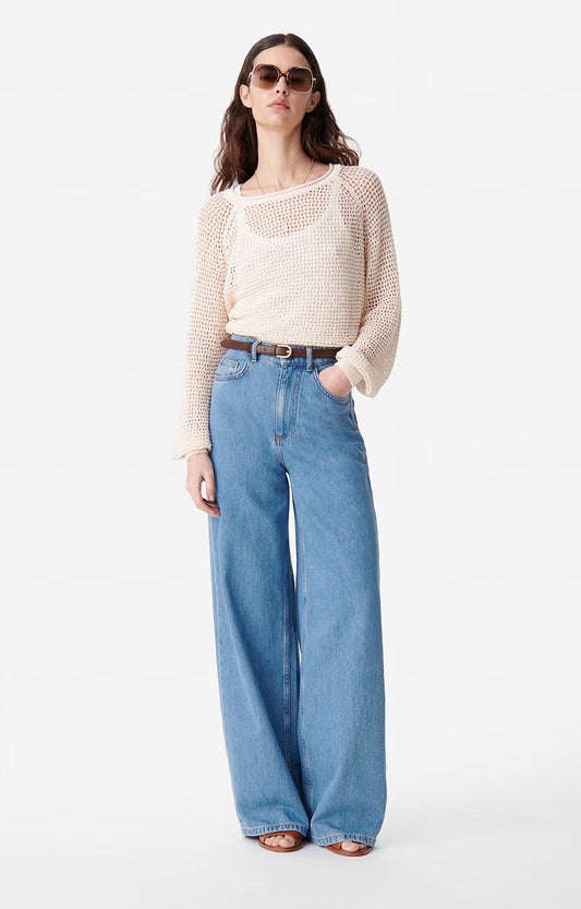 Jeans 3eva66-v04012 Indigo-Clair