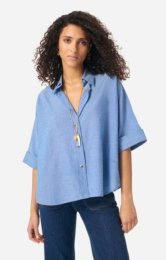 Denim Shirt 4eva02-v09417 Chambray
