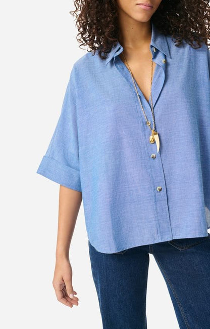 Denim Shirt 4eva02-v09417 Chambray
