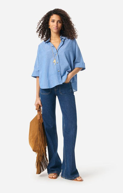 Denim Shirt 4eva02-v09417 Chambray