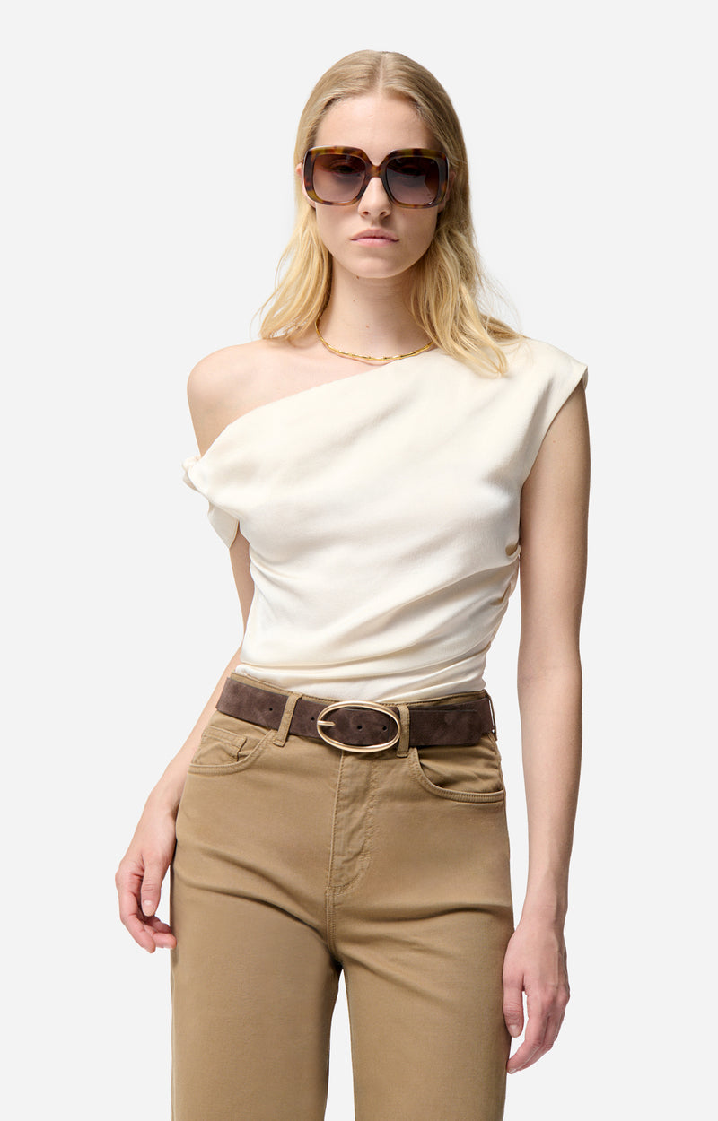 Blouse 4hva68-v09814 Ecru