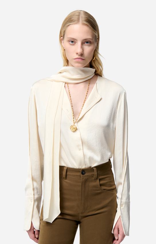 Blouse 4hva68-v09815 Ecru