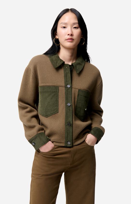 Jacket 4hvc09-v03351 Kaki