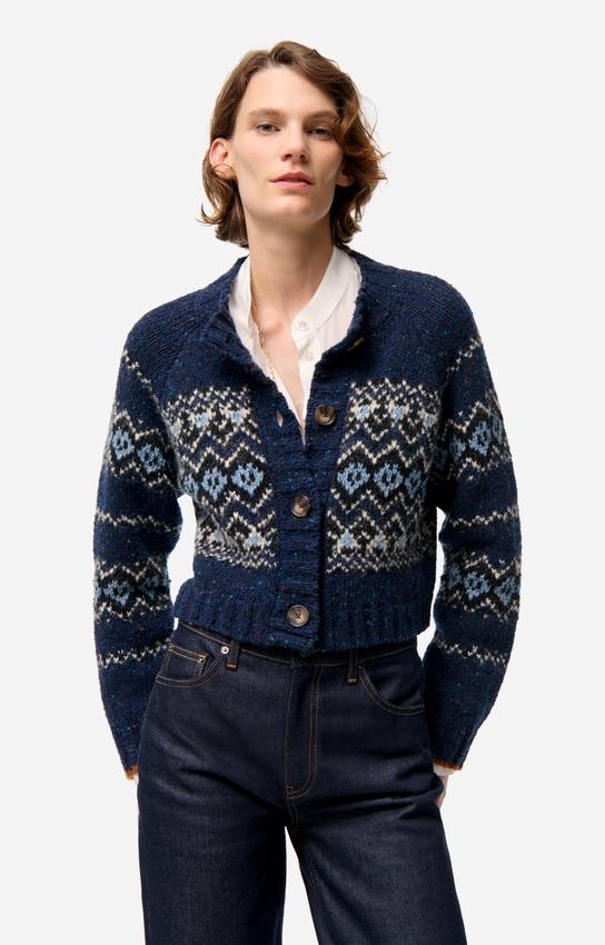 Cardigan 4hvc18-v03395 Marine