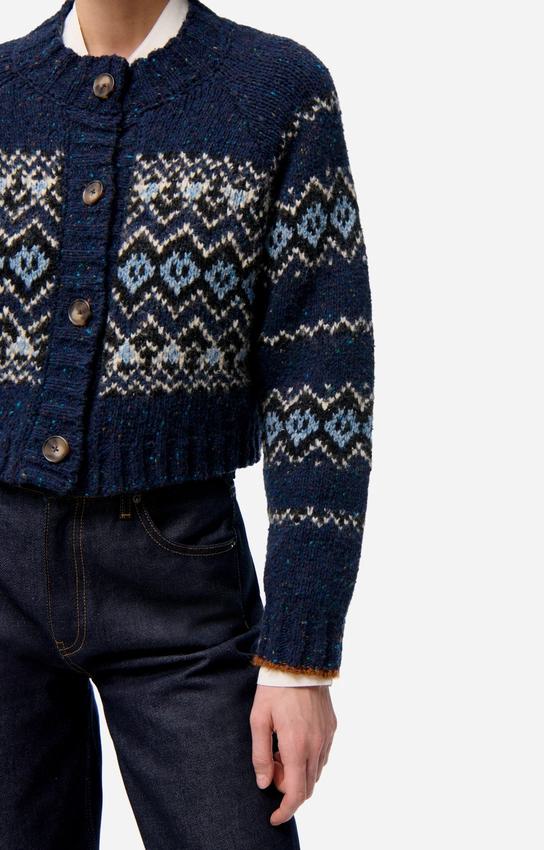 Cardigan 4hvc18-v03395 Marine