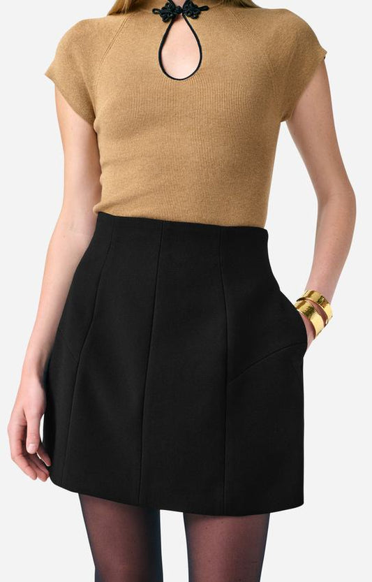 Skirt 5hva73-v07782 Noir