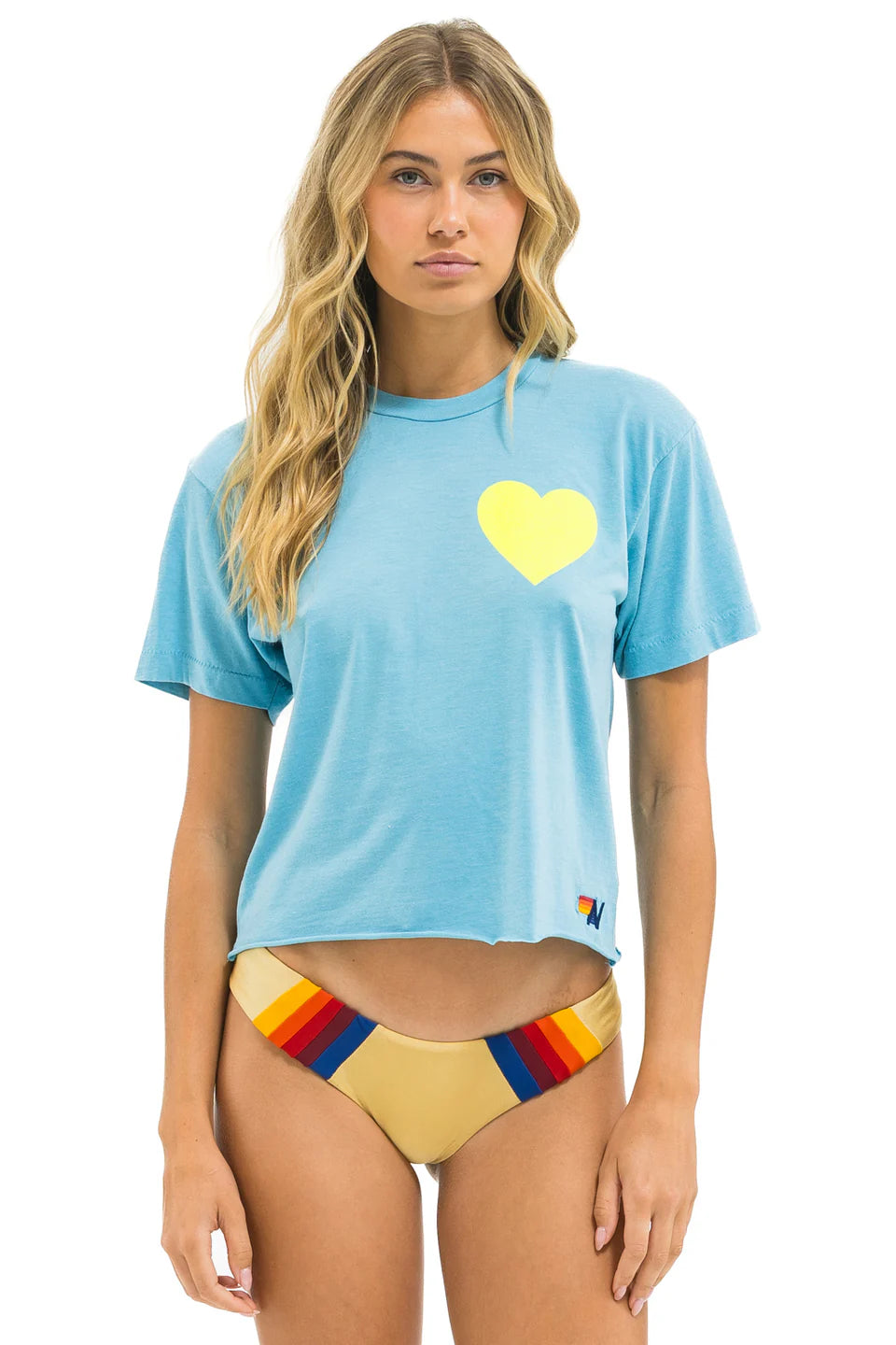 Tshirt Wtcht Aquamarine-Ne-Yellow