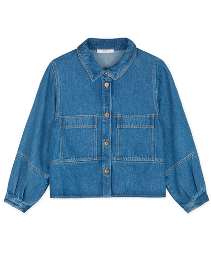 Denim Shirt Leone Denim-Blue