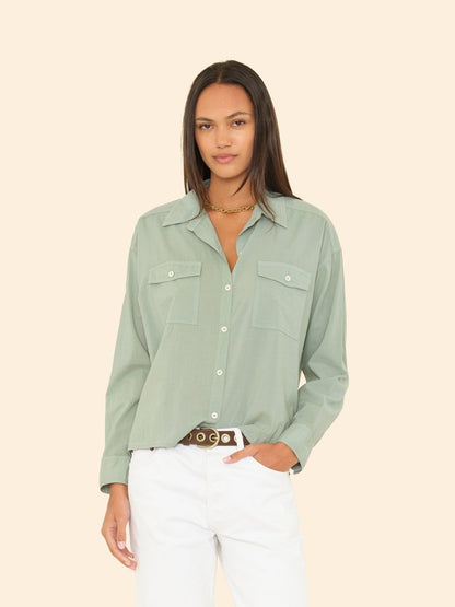 Shirt Archie Shirt Sage-Leaf