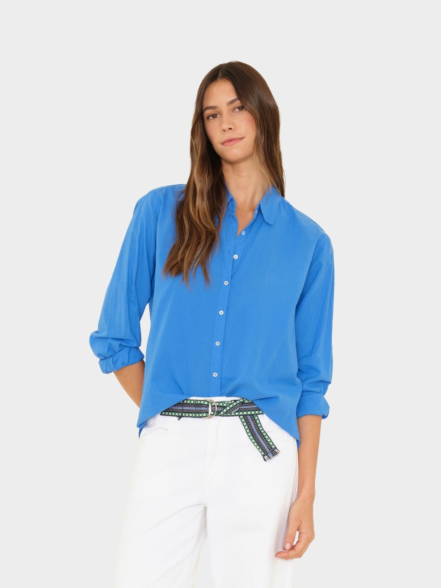 Shirt Beau Shirt Capri-Blue