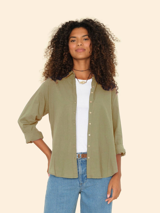 Shirt Beau Shirt Dark-Seagrass