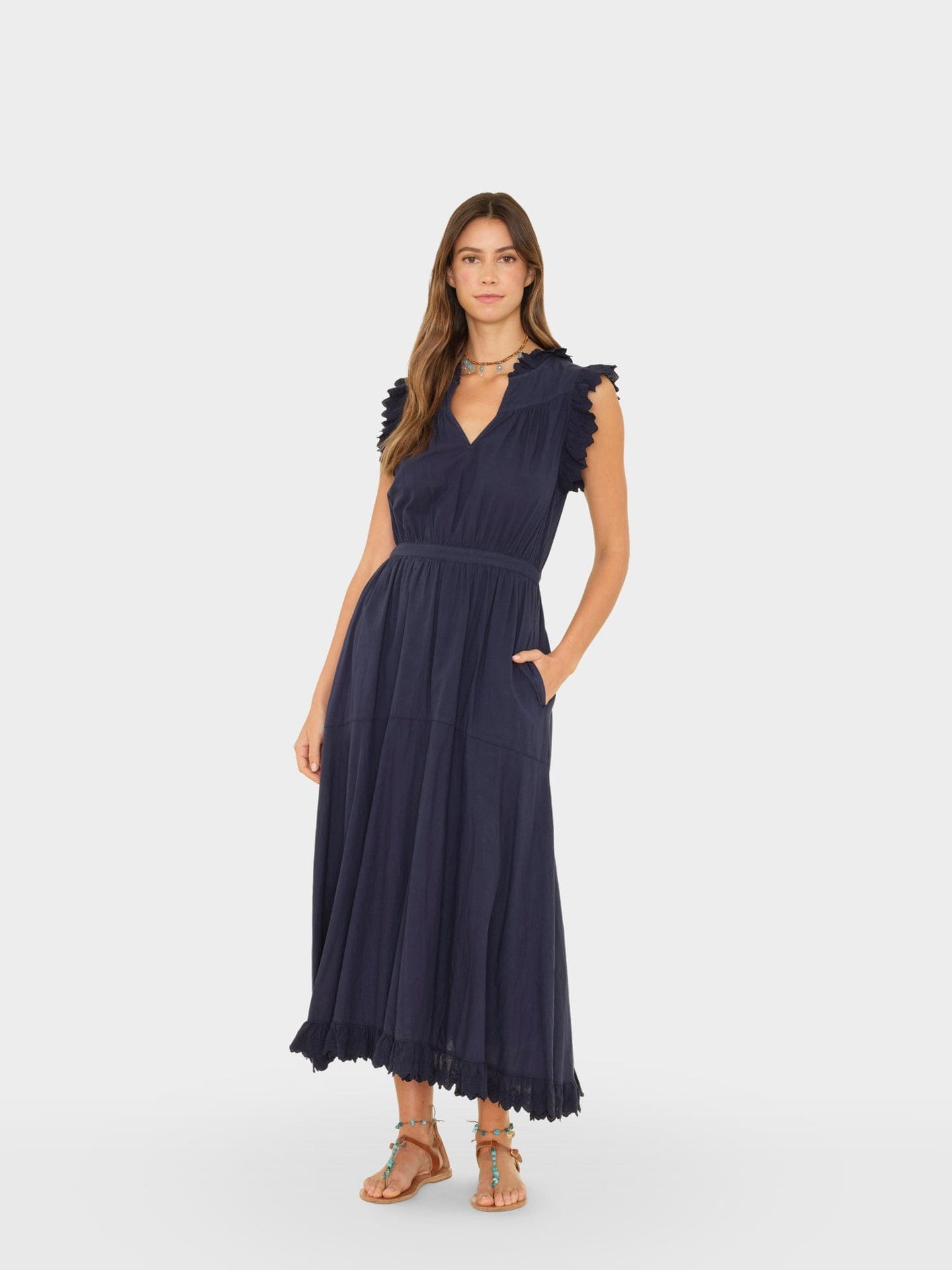 Dress Britta Dress Navy