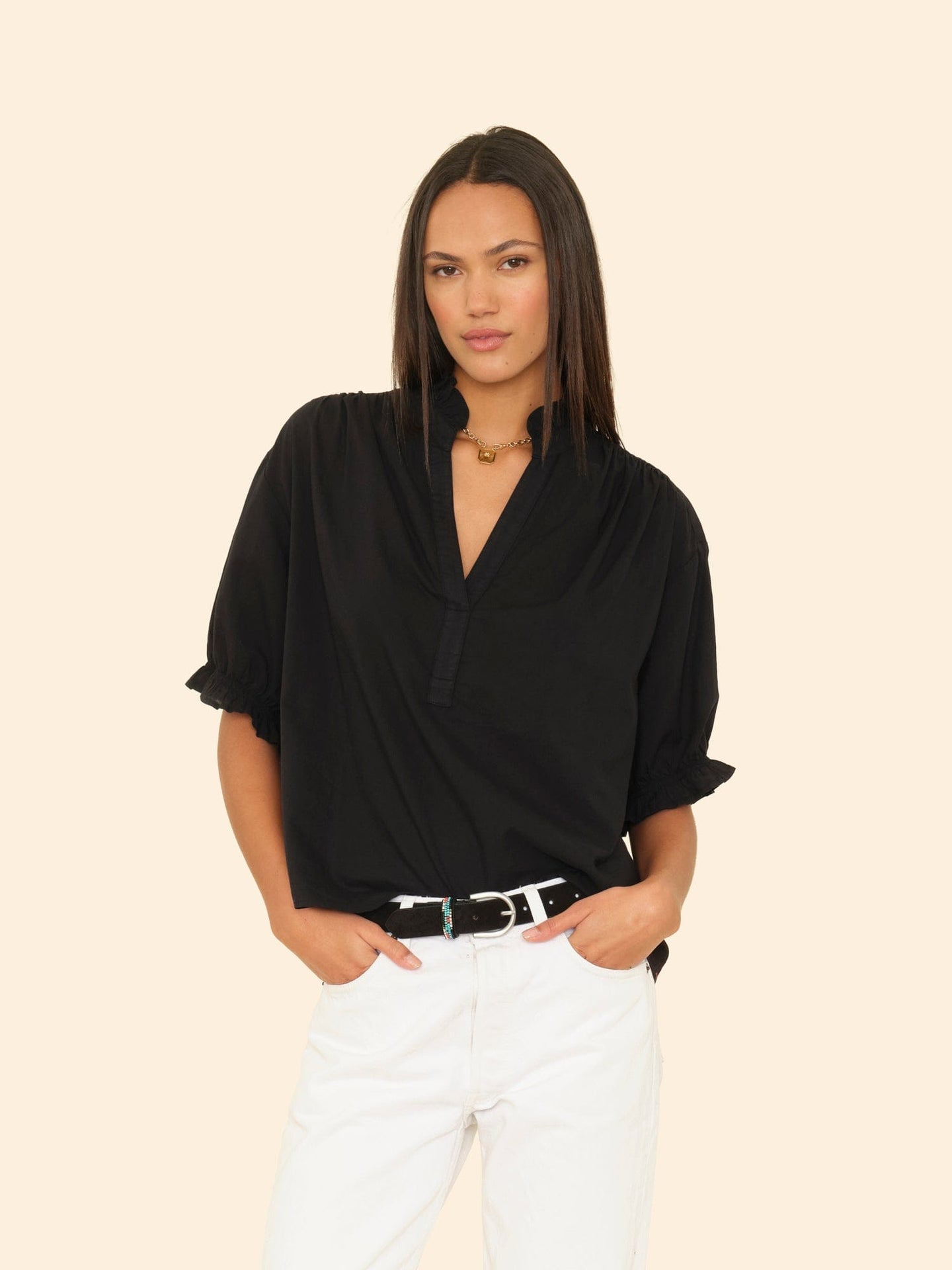 Blouse Cam X5ctp048 Black