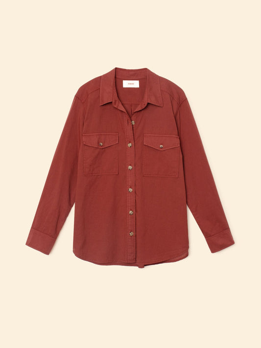 Shirt Caroline Shirt Russet-Brown