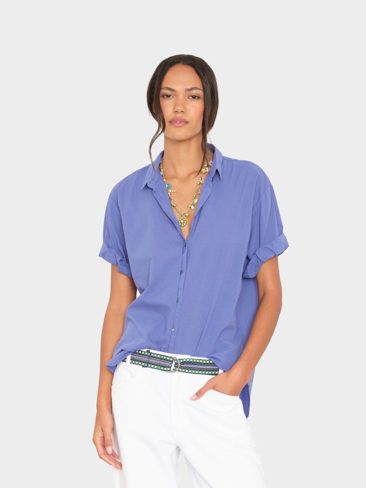 Shirt Channing Shirt Star-Blue