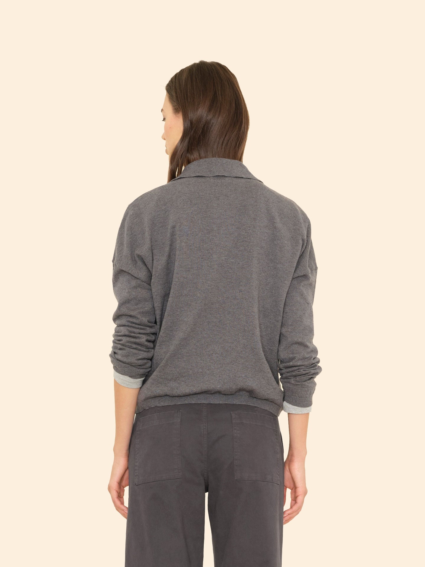 Sweatshirt Collin X9fks002 Haze