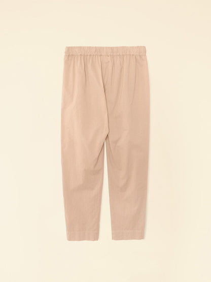 XIRENA | Draper Pant - Beige Cotton Poplin Sand-Dollar