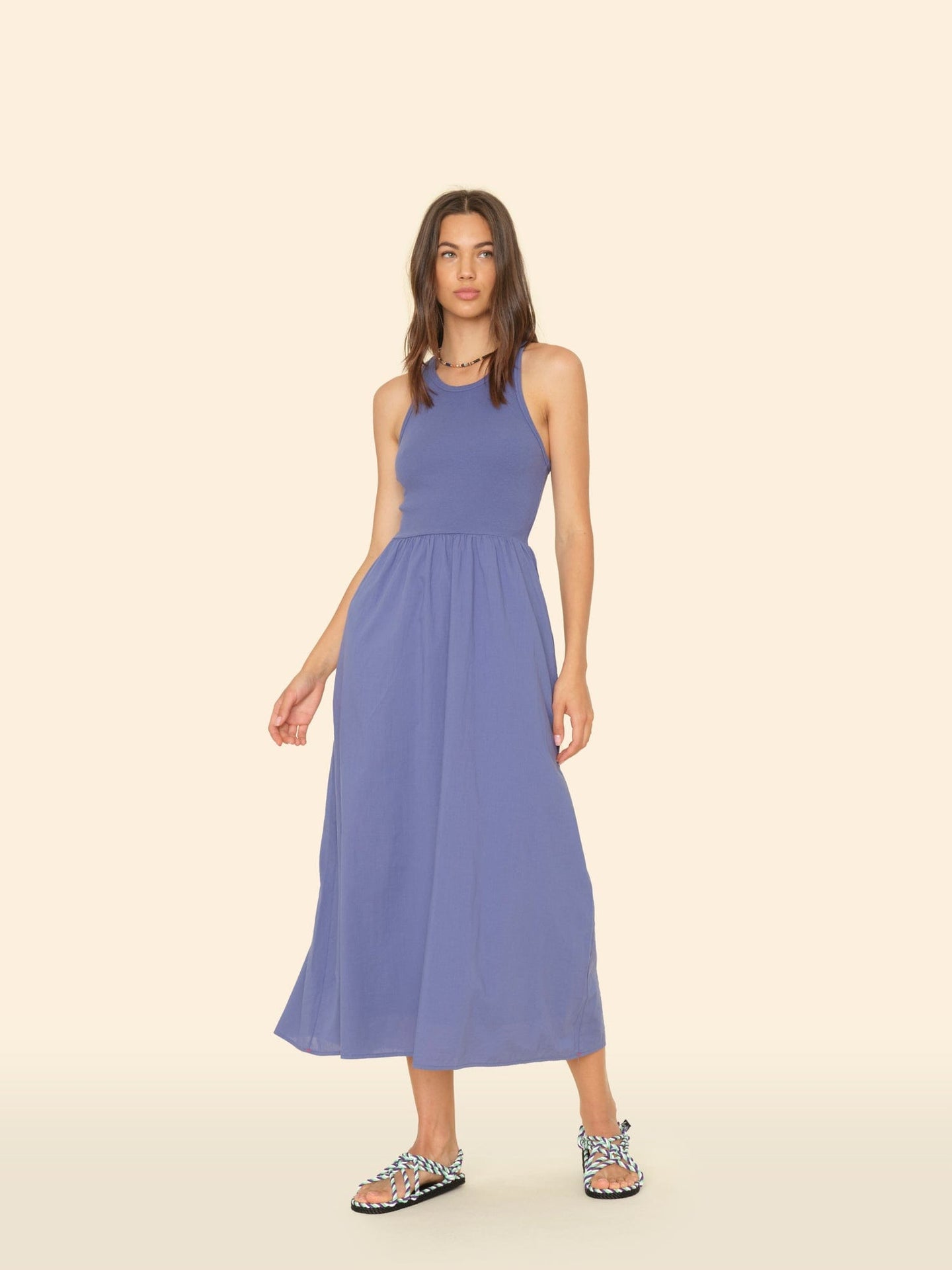 Dress X4ctp002 Flynn Dress Marlin-Blue