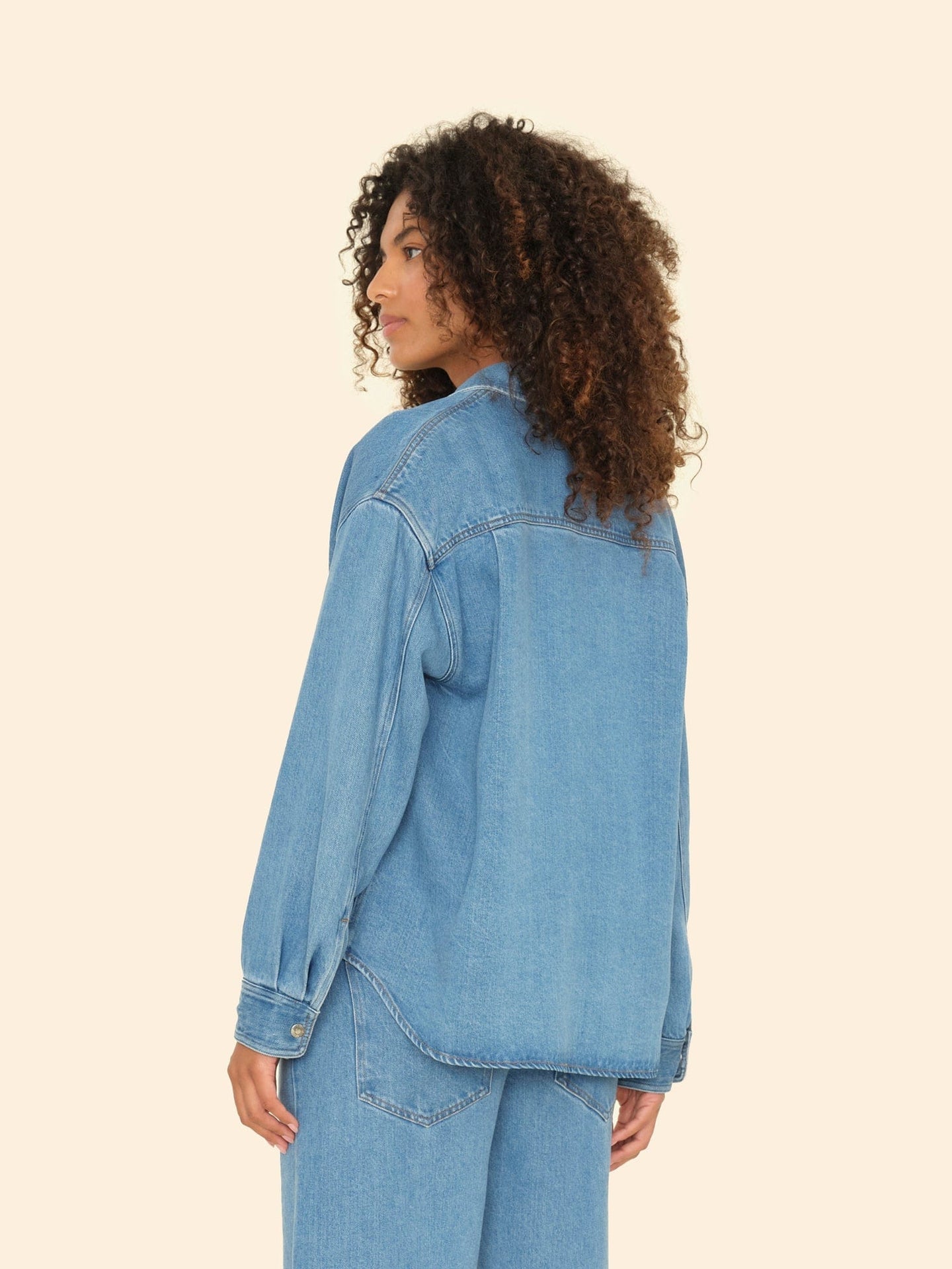Denim Shirt Gia X5lid001 Pacific