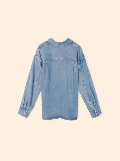 Denim Shirt Gia X5lid001 Voyage-Blue