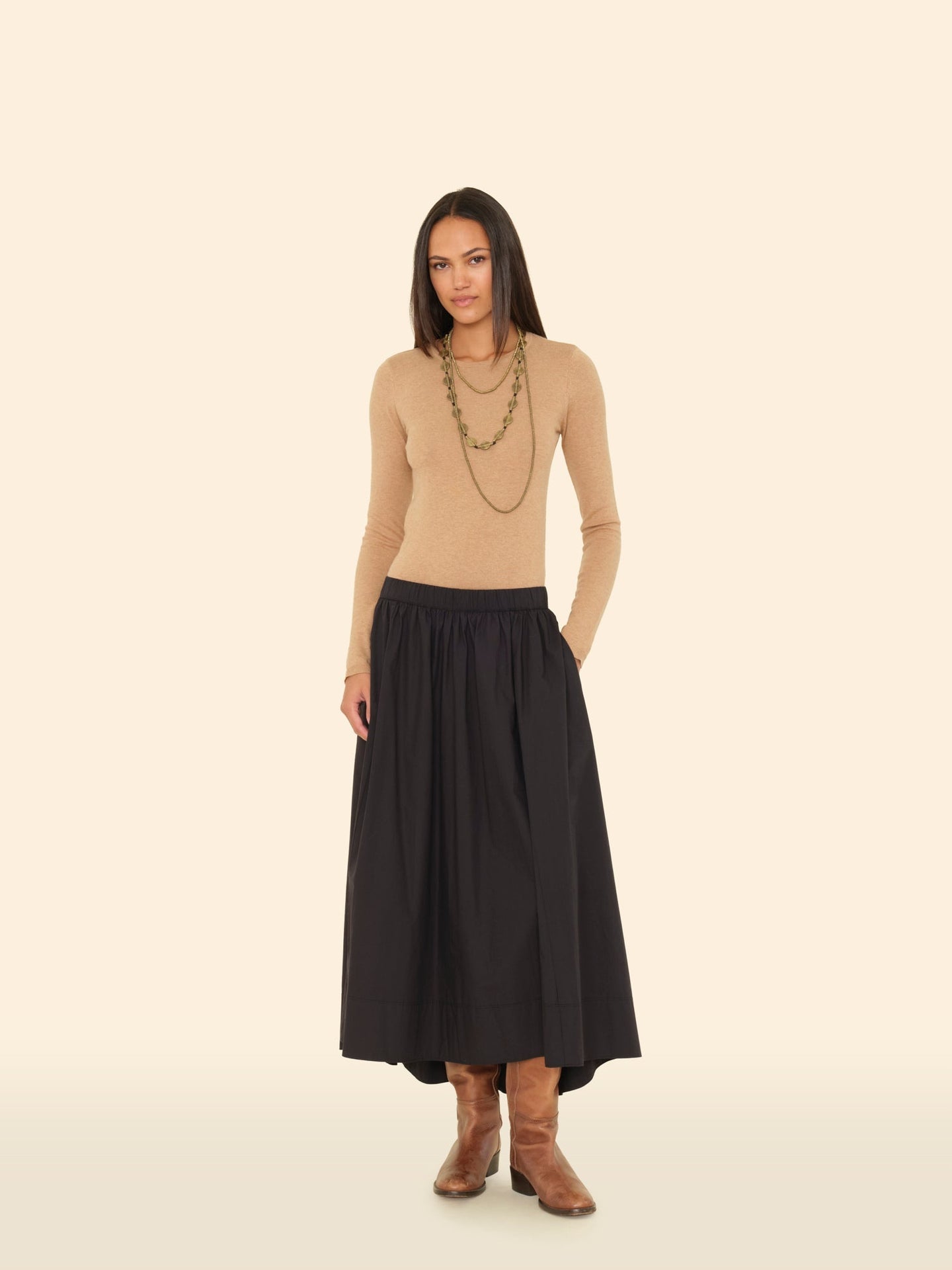 Skirt Gwynn X7luc001 Black